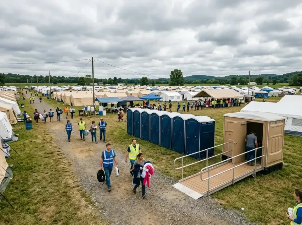 disaster-relief-camp-restrooms-010 — frequently asked questions, Dumpster & Portable Bathrooms Rental in Kalaeloa, HI